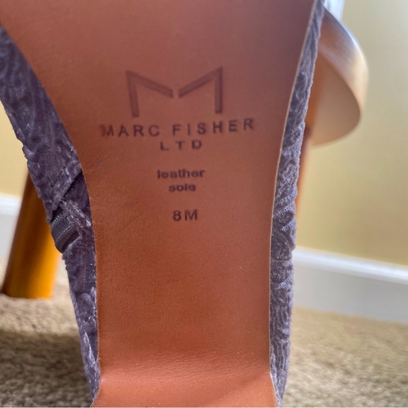 Marc Fisher LTD Grazi Flocked Velvet Booties - Picture 6 of 7